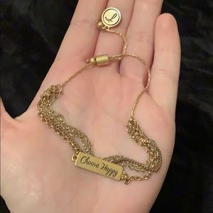 Choose Happy Bracelet